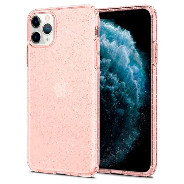 Чехол Spigen Liquid Crystal Glitter Rose Quartz для iPhone 11 Pro Max в Ровно