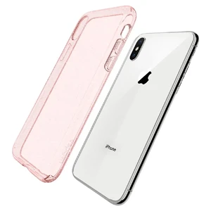 Чохол Spigen Liquid Crystal Glitter Rose Quartz для iPhone X | XS - Фото 4