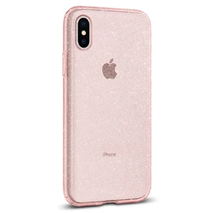 Чохол Spigen Liquid Crystal Glitter Rose Quartz для iPhone X | XS - Фото 6