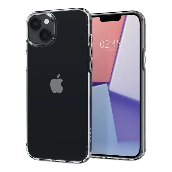 Силіконовий чохол Spigen Liquid Crystal для iPhone 14 Plus Clear в Запоріжжі
