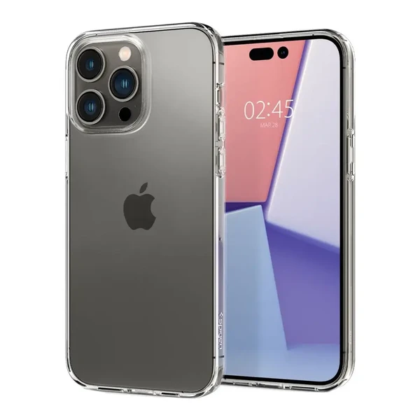 Силиконовый чехол Spigen Liquid Crystal для iPhone 14 Pro Max Clear в Черкассах