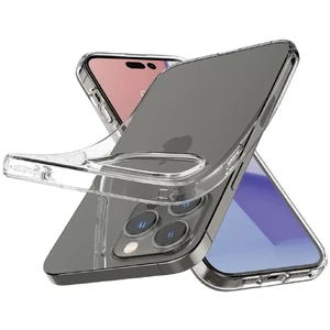 Силиконовый чехол Spigen Liquid Crystal для iPhone 14 Pro Clear - Фото 2