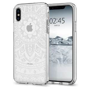 Чохол Spigen Liquid Crystal Shine для iPhone X | XS 057CS22120 - Фото 1