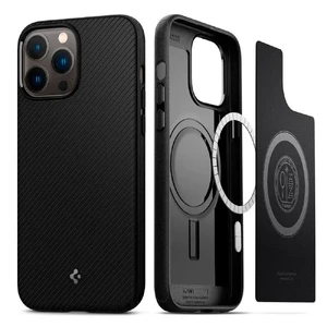 Защитный чехол Spigen Mag Armor MagSafe Matte Black для iPhone 13 Pro Max - Фото 2