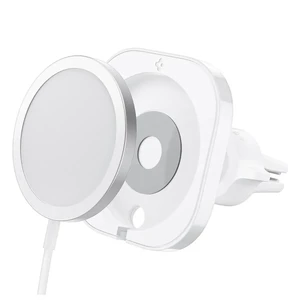 Магнитный автодержатель MagSafe Spigen MagFit White для iPhone 14 | 13 | 12 - Фото 2