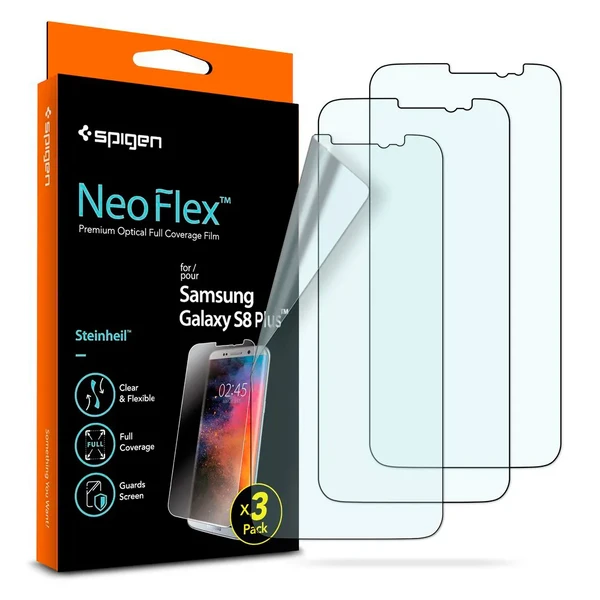 Захисна плівка Spigen Neo Flex HD для Samsung Galaxy S8 Plus (2 плівки)