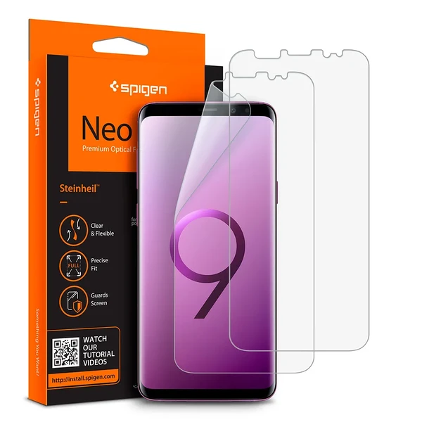 Захисна плівка Spigen Neo Flex для Samsung Galaxy S9 Plus (2 плівки)