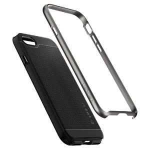 Чехол Spigen Neo Hybrid 2 Gunmetal для iPhone SE 3 | SE 2 | 8 | 7 - Фото 2
