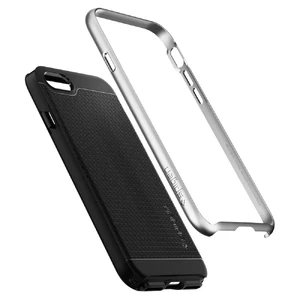 Чохол Spigen Neo Hybrid 2 Satin Silver для iPhone SE 3 | SE 2 | 8 | 7 - Фото 2