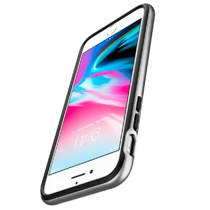 Чохол Spigen Neo Hybrid 2 Satin Silver для iPhone SE 3 | SE 2 | 8 | 7 - Фото 4