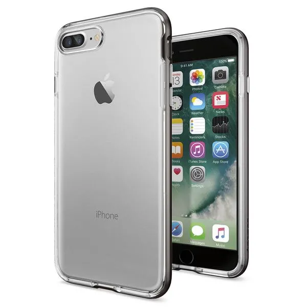 Чохол Spigen Neo Hybrid Crystal Gunmetal для iPhone 7 Plus | 8 Plus в Чернівцях
