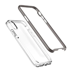 Чехол Spigen Neo Hybrid Crystal Gunmetal для iPhone X | XS - Фото 8