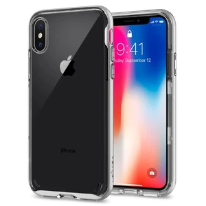 Чехол Spigen Neo Hybrid Crystal Satin Silver для iPhone X | XS 057CS22174 - Фото 1