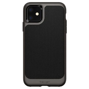 Противоударный чехол Spigen Neo Hybrid Gunmetal для iPhone 11 - Фото 3