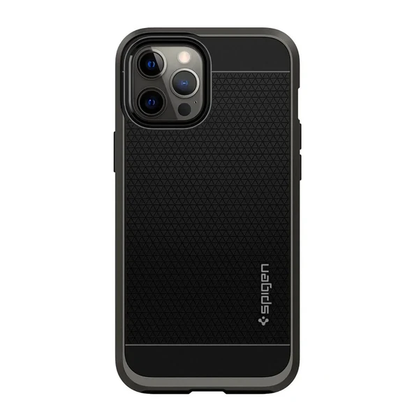 Захисний чохол Spigen Neo Hybrid Gunmetal для iPhone 12 | 12 Pro
