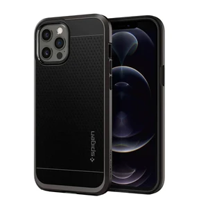 Защитный чехол Spigen Neo Hybrid Gunmetal для iPhone 12 Pro Max - Фото 2