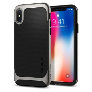 Чохол Spigen Neo Hybrid Gunmetal для iPhone X | XS - Фото 2