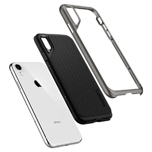 Чехол Spigen Neo Hybrid Gunmetal для iPhone XR - Фото 6