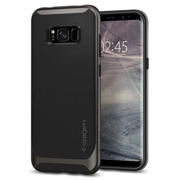 Чохол Spigen Neo Hybrid Gunmetal для Samsung Galaxy S8