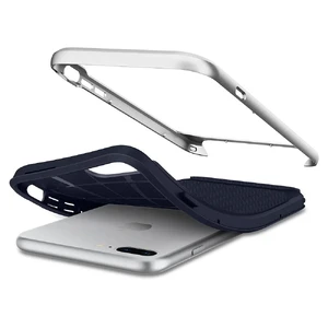 Чехол Spigen Neo Hybrid Herringbone Satin Silver для iPhone 8 Plus | 7 Plus - Фото 4