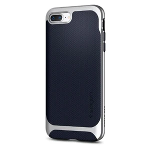 Чехол Spigen Neo Hybrid Herringbone Satin Silver для iPhone 8 Plus | 7 Plus - Фото 5