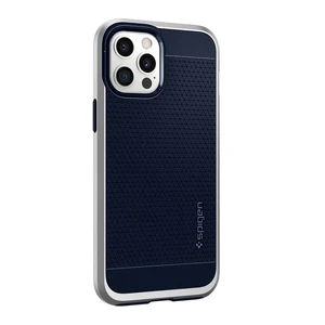 Захисний чохол Spigen Neo Hybrid Satin Silver для iPhone 12 Pro Max ACS02249 - Фото 1