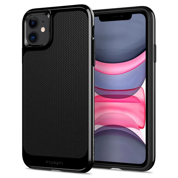 Протиударний чохол Spigen Neo Hybrid Jet Black для iPhone 11