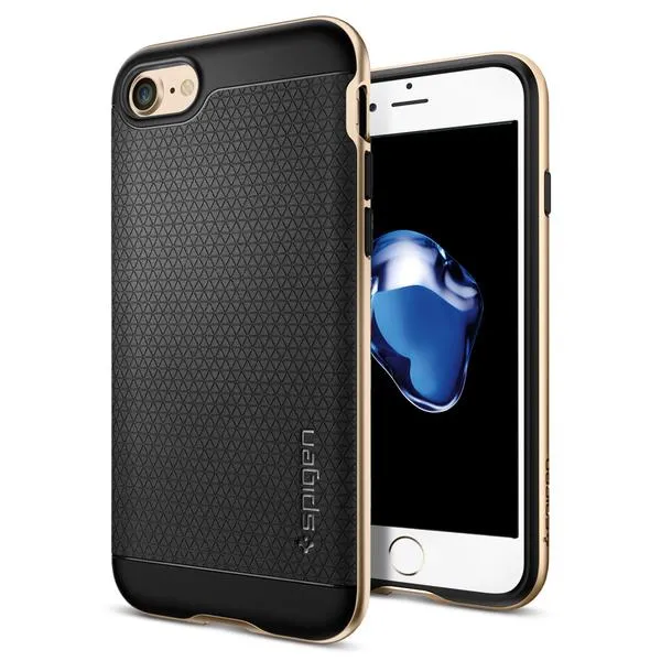 Чехол Spigen Neo Hybrid Champagne Gold для iPhone SE 3 | SE 2 | 8 | 7 в Чернигове