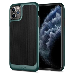Противоударный чехол Spigen Neo Hybrid Midnight Green для iPhone 11 Pro Max ACS00415 - Фото 1
