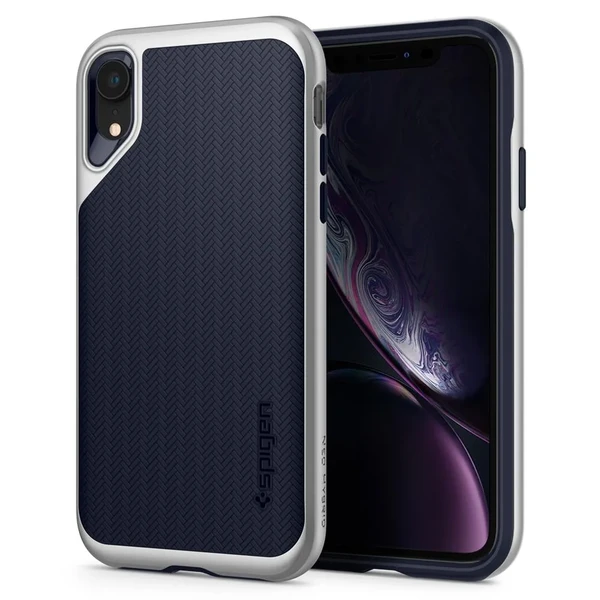 Чехол Spigen Neo Hybrid Satin Silver для iPhone XR