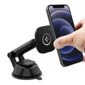 Магнитный MagSafe автодержатель Spigen OneTap Magnetic Car Mount для iPhone 14 | 13 | 12 - Фото 2