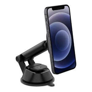 Магнитный MagSafe автодержатель Spigen OneTap Magnetic Car Mount для iPhone 14 | 13 | 12 ACP02618 - Фото 1