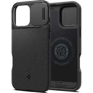 Черный чехол Spigen Optik Armor Mag MagSafe для iPhone 16 Pro 8809971230612 - Фото 1