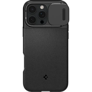 Черный чехол Spigen Optik Armor Mag MagSafe для iPhone 16 Pro - Фото 2