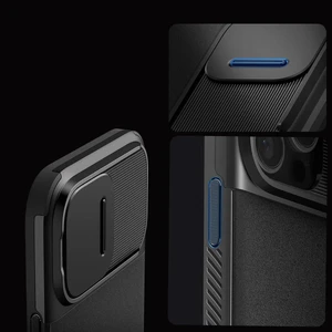 Черный чехол Spigen Optik Armor Mag MagSafe для iPhone 16 Pro - Фото 11