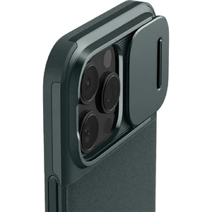 Зеленый защитный чехол Spigen Optik Armor Mag для iPhone 16 Pro Max - Фото 2