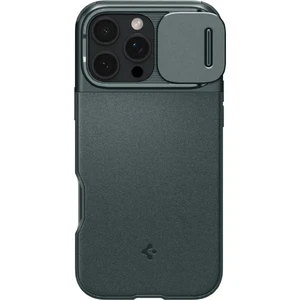 Зеленый защитный чехол Spigen Optik Armor Mag для iPhone 16 Pro Max - Фото 4
