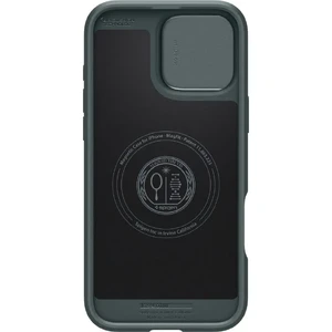 Зеленый защитный чехол Spigen Optik Armor Mag для iPhone 16 Pro Max - Фото 6