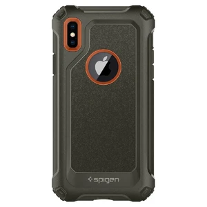 Защитный чехол Spigen Pro Guard Army Green для iPhone X | XS - Фото 4