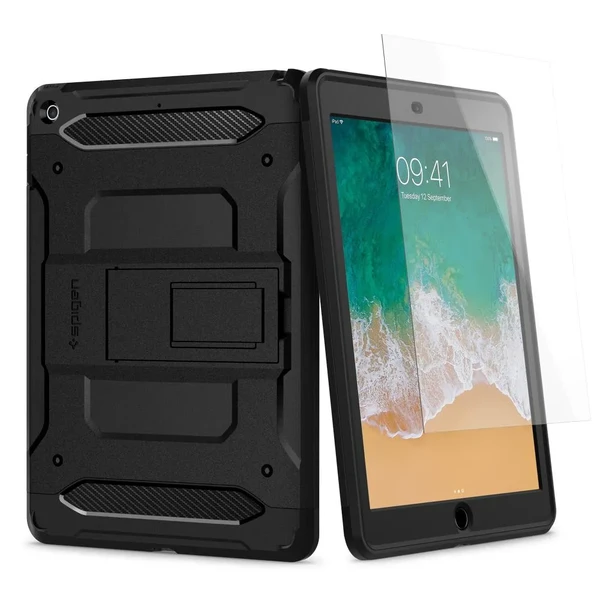 Защитный чехол Spigen Pro Guard Black для iPad 9.7" (2017 | 2018)