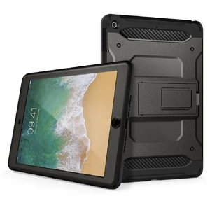 Защитный чехол Spigen Pro Guard Gunmetal для iPad 9.7" (2017 | 2018) - Фото 2