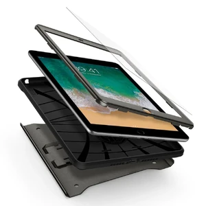 Защитный чехол Spigen Pro Guard Gunmetal для iPad 9.7" (2017 | 2018) - Фото 10