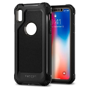 Защитный чехол Spigen Pro Guard Gunmetal для iPhone X | XS - Фото 4