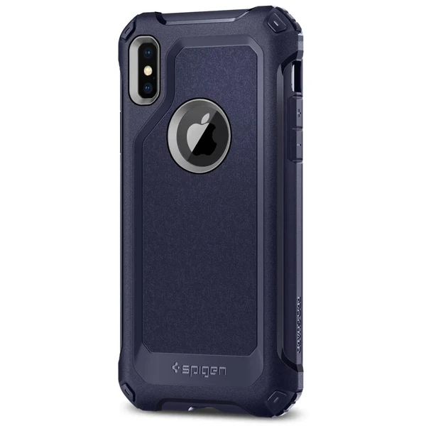Захисний чохол Spigen Pro Guard Midnight Blue для iPhone X | XS у Миколаєві