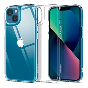 Скляний чохол Spigen Quartz Hybrid Crystal Clear для iPhone 13 mini ACS03325 - Фото 1