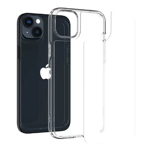 Стеклянный чехол Spigen Case Quartz Hybrid Crystal Clear для iPhone 14 Plus - Фото 2