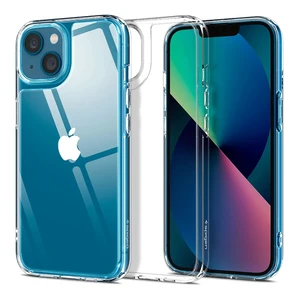 Скляний чохол Spigen Quartz Hybrid Crystal Clear для iPhone 13 ACS03532 - Фото 1