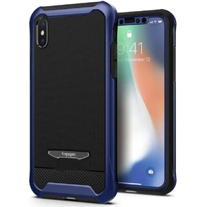 Защитный чехол Spigen Reventon Metallic Blue для iPhone X | XS - Фото 2