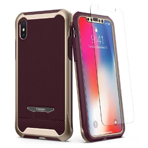 Защитный чехол Spigen Reventon Metallic Gold для iPhone X | XS 057CS22649 - Фото 1