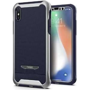 Захисний чохол Spigen Reventon Platinum Silver для iPhone X | XS - Фото 2